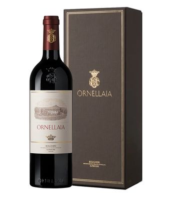 Bottle of Ornellaia 2021 – Tenuta dell'Ornellaia, Bolgheri DOC with gift box