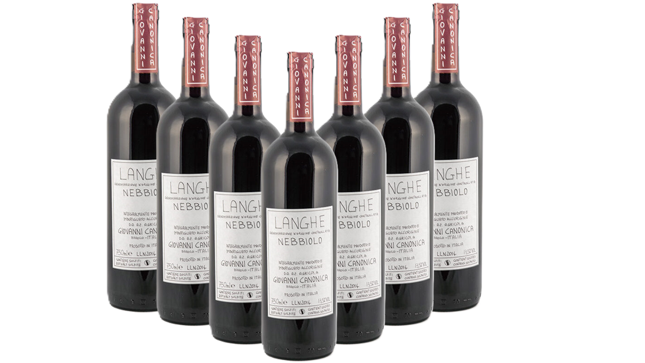Verticale 15/16/18/19/20/21/22 Nebbiolo DOC - Giovanni Canonica