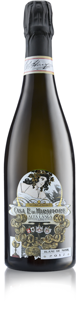 Bottle of Alta Langa Brut 2021 – Casa E. di Mirafiore, Alta Langa DOCG