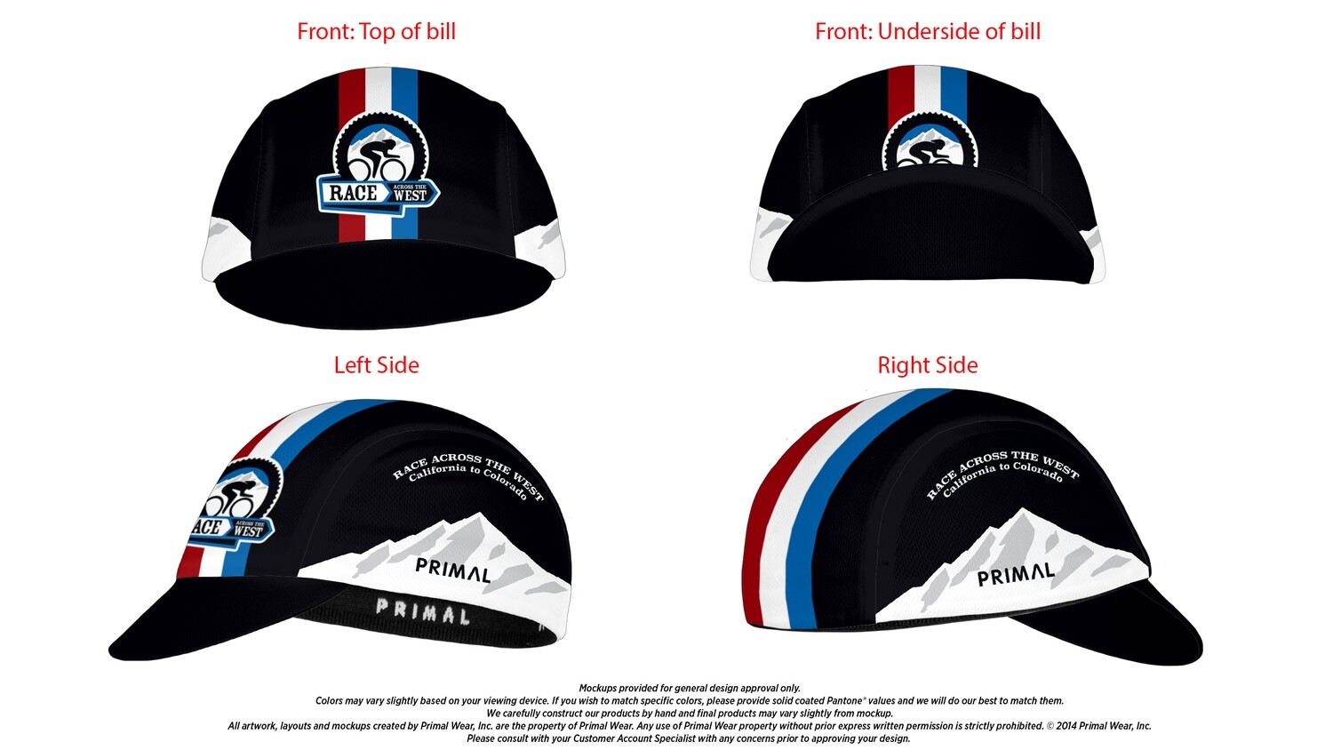 RAW Cycling Cap by Primal Wear
