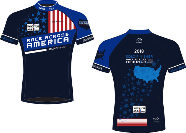 2018 - 2019 RAAM Official Finisher Jersey - Solo & Team