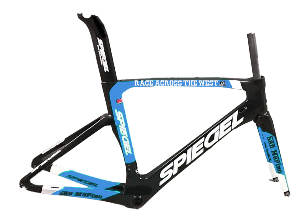 RAW - Spiegel San Marino With Personalized Graphics - Rim Brake  Compatible (USA Shipping)