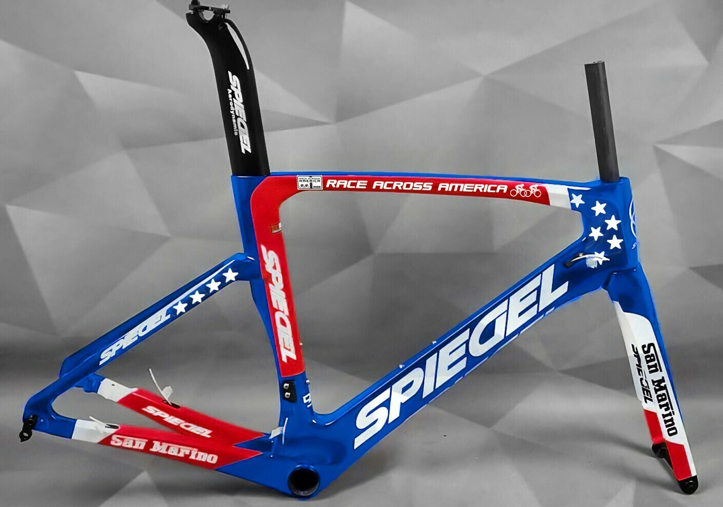 RAAM - Spiegel San Marino With Personalized Graphics - Disc Brake  Compatible (USA Shipping)