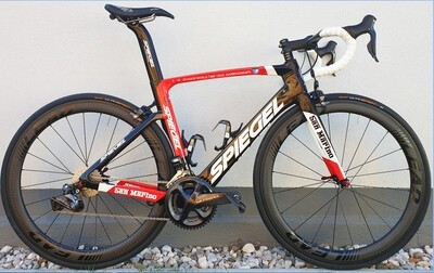 WTTC - Spiegel San Marino With Personalized CATEGORY WINNER Graphics - Rim Brake Compatible (USA Shipping)