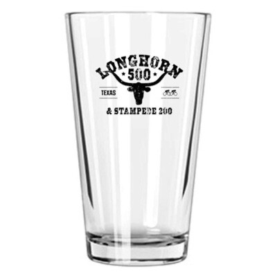Longhorn 500 / Stampede 200 Pint Glass