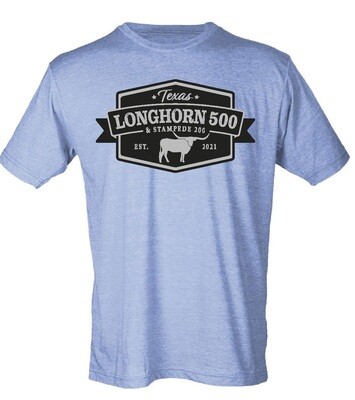 Longhorn 500 & Stampede 200 Steer T-Shirt (Pre-Order for pick up at event check-in)