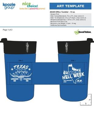 Texas Hell Week/Longhorn 500/Stampede 200 Coffee Tumbler - 13oz
