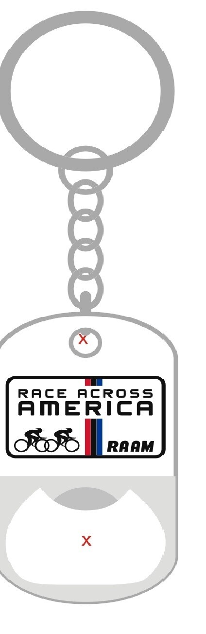 RAAM Logo Keychain