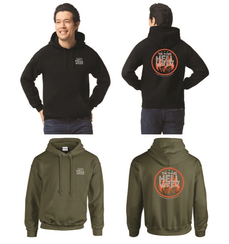 Texas Hell Week Pullover Hoodie with Circle Logo
