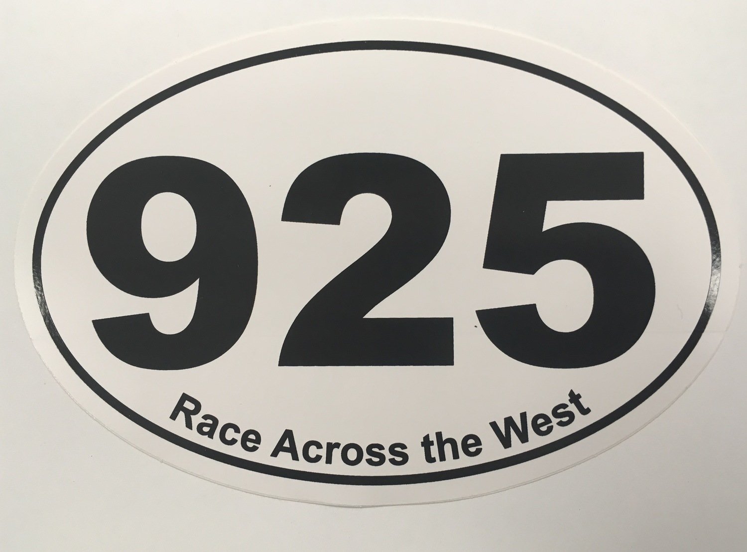 RAW  Oval 925 Decal