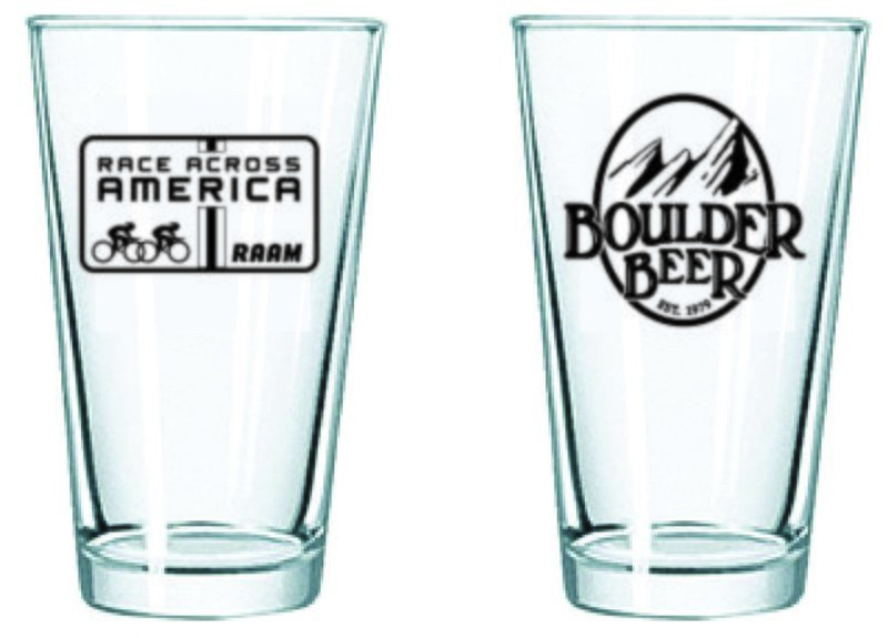 RAAM and RAW Pint Glasses