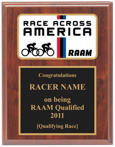 RAAM Qualified Plaque
