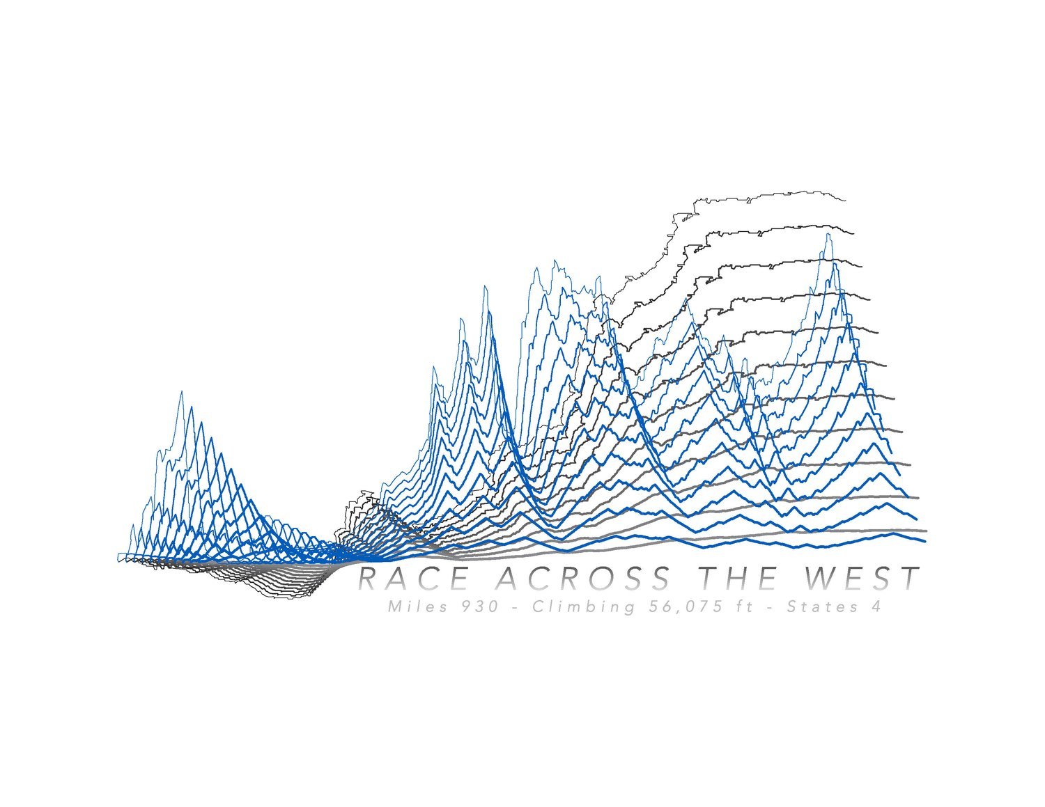 RAW Route Profile T-Shirt (Men&#39;s &amp; Women&#39;s)