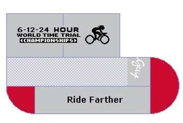 6-12-24 HR WTTC Socks with Banner Logo by the Sock Guy