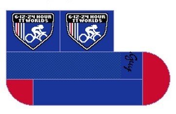 6-12-24 HR WTTC Logo Socks by the Sock Guy