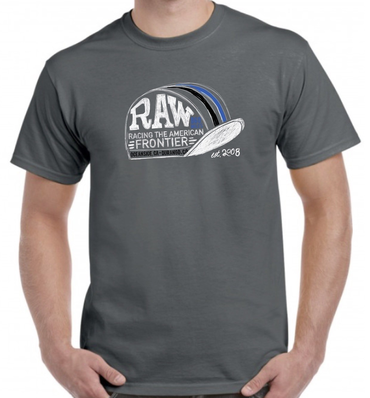 RAW Cycling Hat Short Sleeve T-Shirt