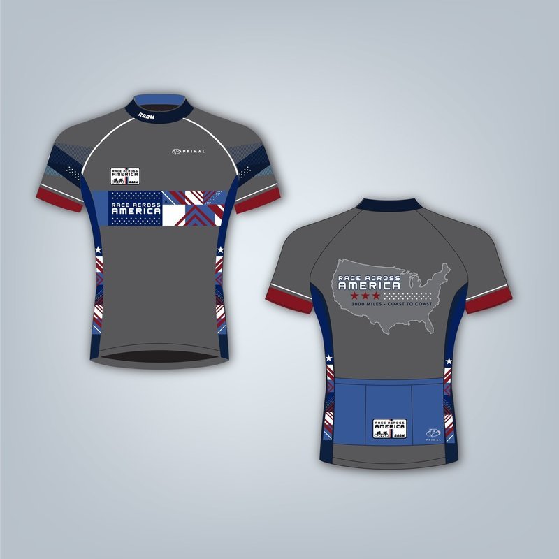 RAAM Primal Wear Jersey - USA Map (Men's &amp; Women's)