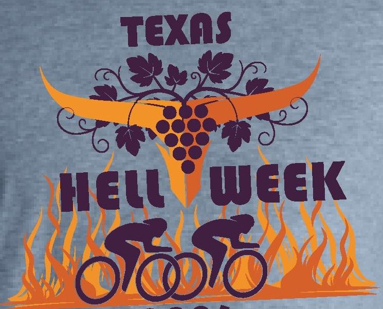 NEW! - Texas Hell Week Lightweight Zip Hoodie Longhorn &amp; Wine Grape Logo
