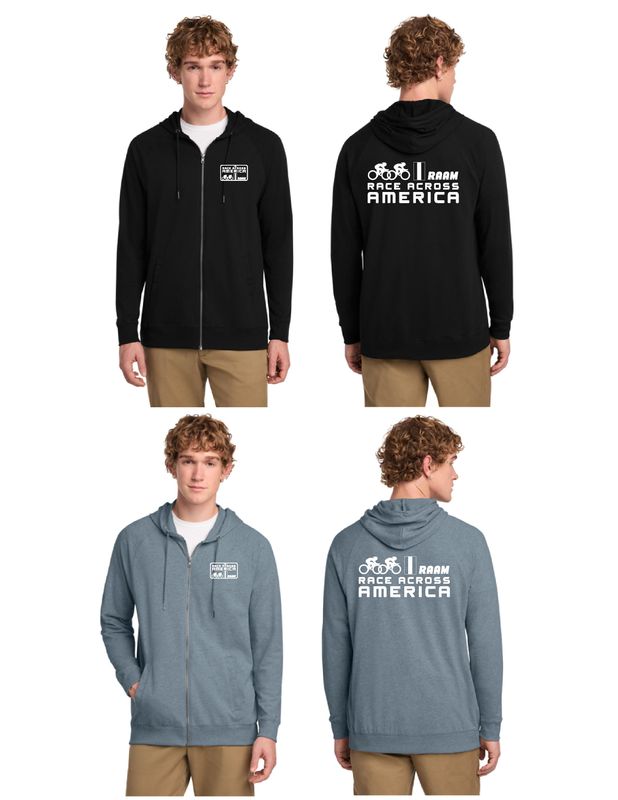 NEW STYLE - RAAM Lightweight Slim-Fit ZipHoodie