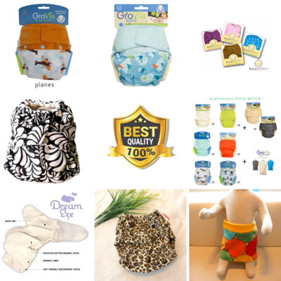 Cloth Diapers | Inserts, Boosters, Soakers, Prefolds