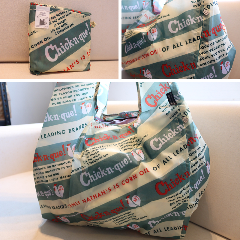 EVERYDAY SALE. Roo Shopper Reusable Bags (Chick-N-Que) Grande/Large.