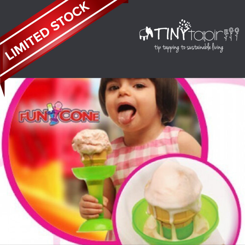 Funcone Ice Cream Anti Spill Holder. Price for 4x pcs. BEST BUY. While Stock Last!!