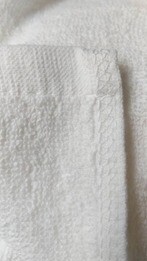GS White Cotton Bath Towel & Face/Hand towel. Per set of 2pcs. BEST BUY.