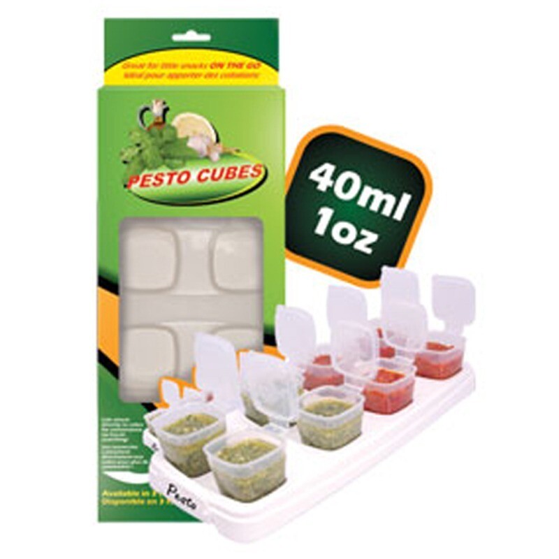 YEAR-END SALES. Pesto Cubes 40ml/8x1oz. (1x tray). No Box packaging. BUY 1x FREE 1x NOW.