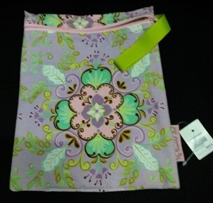 Wet Bags. Medium size. Purple Pattern design. Wet Bags. Medium size. Purple Pattern design.