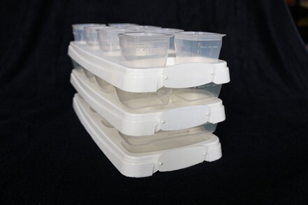 Baby Cubes BPA FREE. Breast Milk/Baby Food Reusable Container. Pack of 3 trays ONLY for this promo. Total: 03 trays.