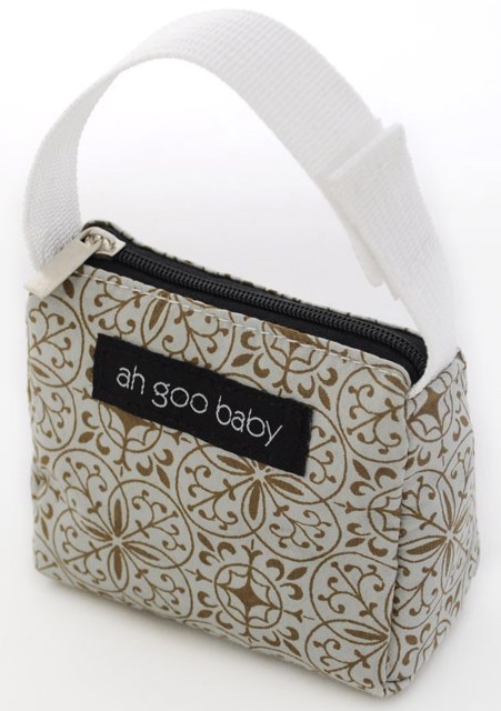 Ah Goo Baby Pacifier Teether Small Tote Bag - Morocco