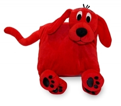 TT SALE. Zoobies Clifford The Big Red Dog Book Buddy.