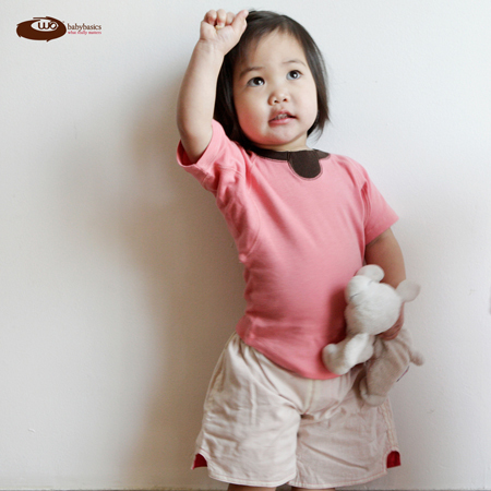 EVERYDAY SALE is here. Wobabybasics - Hold Me T-shirt (Short Sleeve) Certified Organic Cotton Kids Clothing.