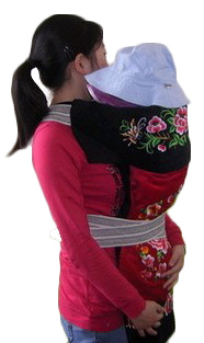 Mei Thai Carrier | Yun Kee Gudian Yunnan Baby Carrier | Traditional Classic Baby Carrier | Hand embroidered baby carrier