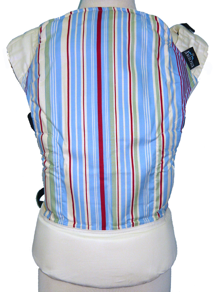 AngelPack Baby Carrier - Colligate Stripes