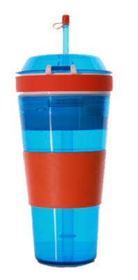 My Kool Kup/Kool Cup - 2 Colours of Blue & Red. My Kool Kup/Kool Cup - 2 Colours of Blue & Red.