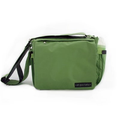 EVERYDAY SALE. Ah Goo Baby Grab and Go Diaper Bags - 2x colors available Kiwi &amp; Black. FREE 2x Teething bling.