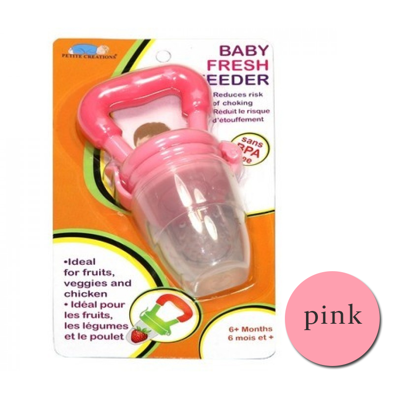 Fresh Feeder Fruit Feeder Pacifier BPA Free - Pink. Fresh Feeder Fruit Feeder Pacifier BPA Free - Pink.