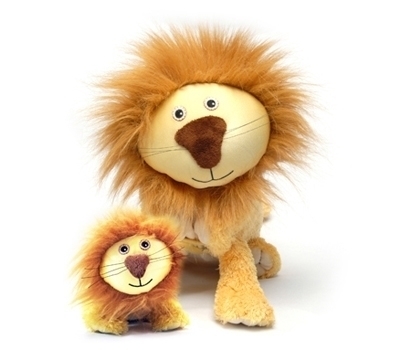 Zoobies Lencho The Lion with Mini, blanket, pillow, plush toy