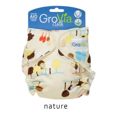 GroVia All-in-One (AIO) newborn - Nature GroVia All-in-One (AIO) newborn - Nature