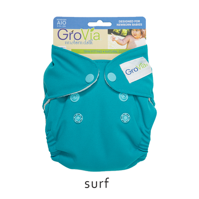 GroVia All-in-One (AIO) newborn - Surf GroVia All-in-One (AIO) newborn - Surf