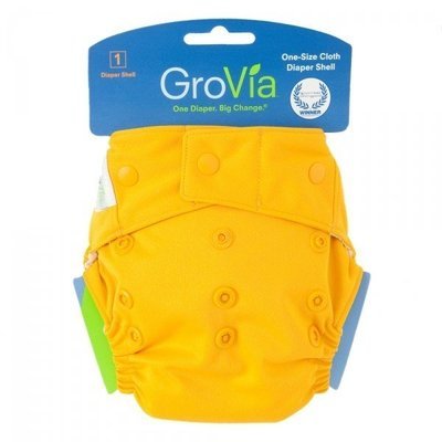 GroVia Single Shell Snap - Mandarin GroVia Single Shell Snap - Mandarin