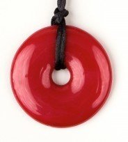 TEETHING BLING® SIGNATURE PENDANTS - Ruby/Red