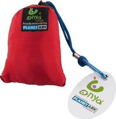 Onya Shopping Bags - Red Chilli/Regular. L 18" x 14" W. Onya Shopping Bags - Red Chilli/Regular. L 18" x 14" W.