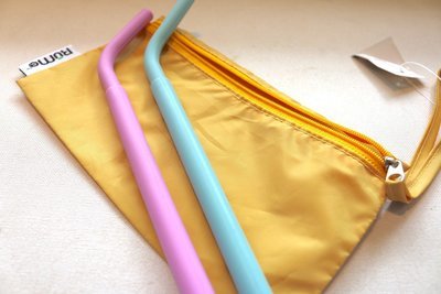 Set of 1x Small Rume Pocket bag & 2pcs of FDA approved Silicone Straw per set. Soft Straight Silicone Drinking Straws Rubber Straw. (Rume Plum, Mustard etc.) Set of 1x Small Rume Pocket bag & 2pcs of FDA approved Silicone Straw per set. Soft Straight Silicone Drinking Straws Rubber Straw. (Rume Plum, Mustard etc.)