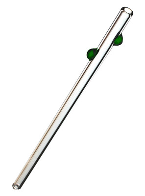 Glass Dharma - GREEN Glass Straws Glass Dharma - GREEN Glass Straws