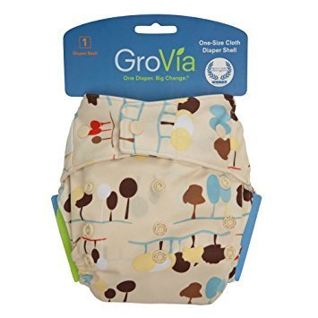 EVERYDAY SALE is here. GroVia Single Shell Snap - Nature. BUY 1x FREE 1x inserts.
