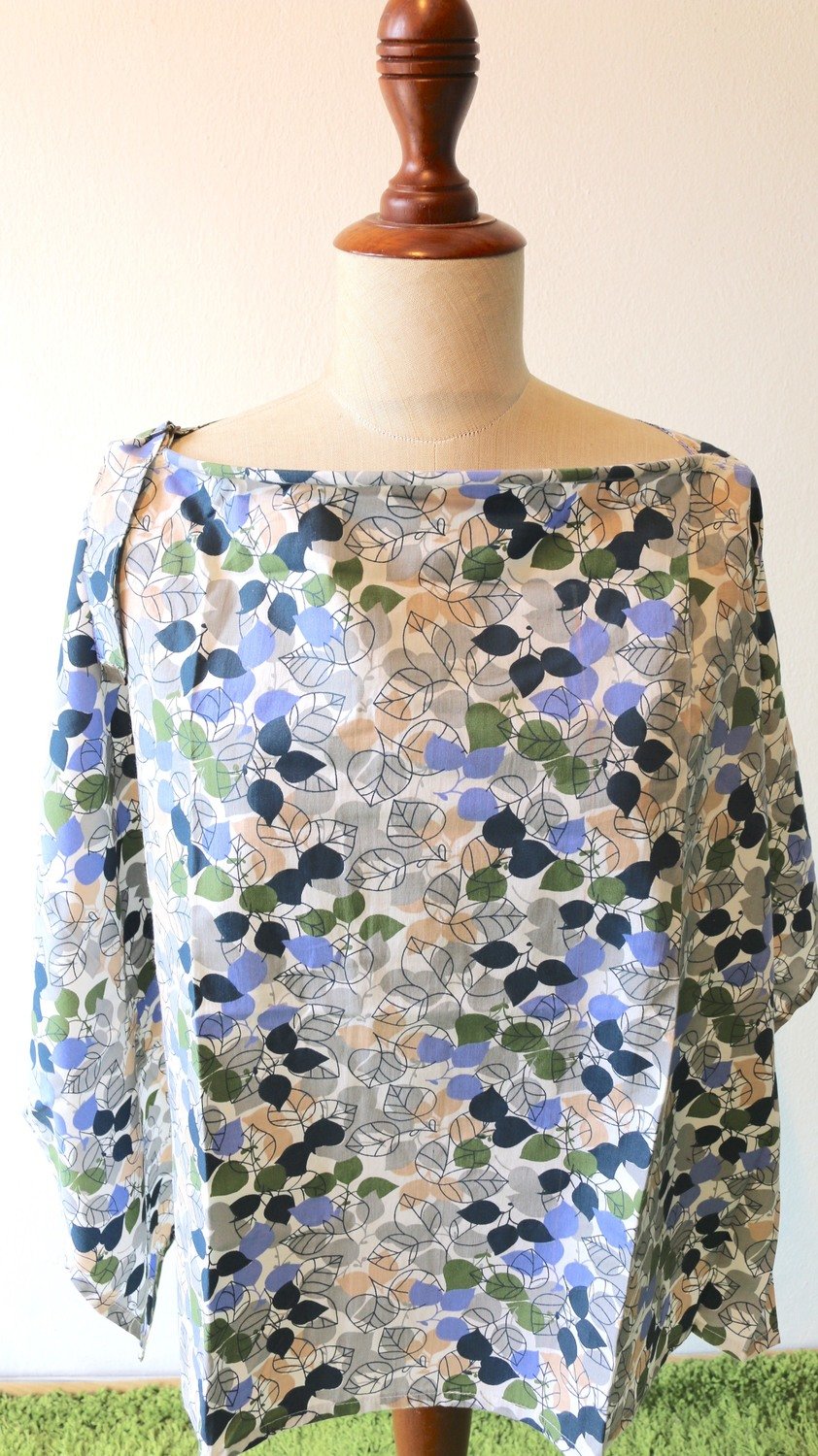 EVERYDAY SALE. Tiny Tapir Nursing Cover - Spring Delight. FREE 2x Teething bling.