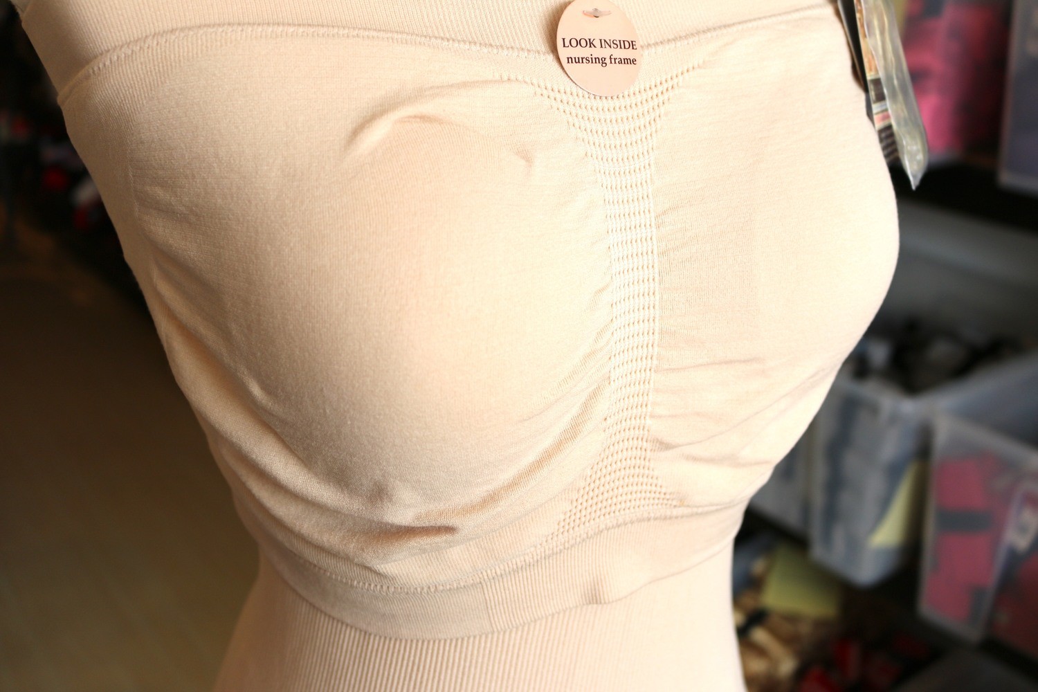 La Leche League Nursing Ribz Tank Top Slimming Convertible Straps - 4306 Price for 1 piece ONLY