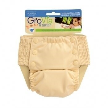 Everyday SALE. 3x Grovia Trainer pants for this offer. 2x Vanilla 1x Cloud/Grey. FREE 3x sets Side Panel PLUS size 5-5T.